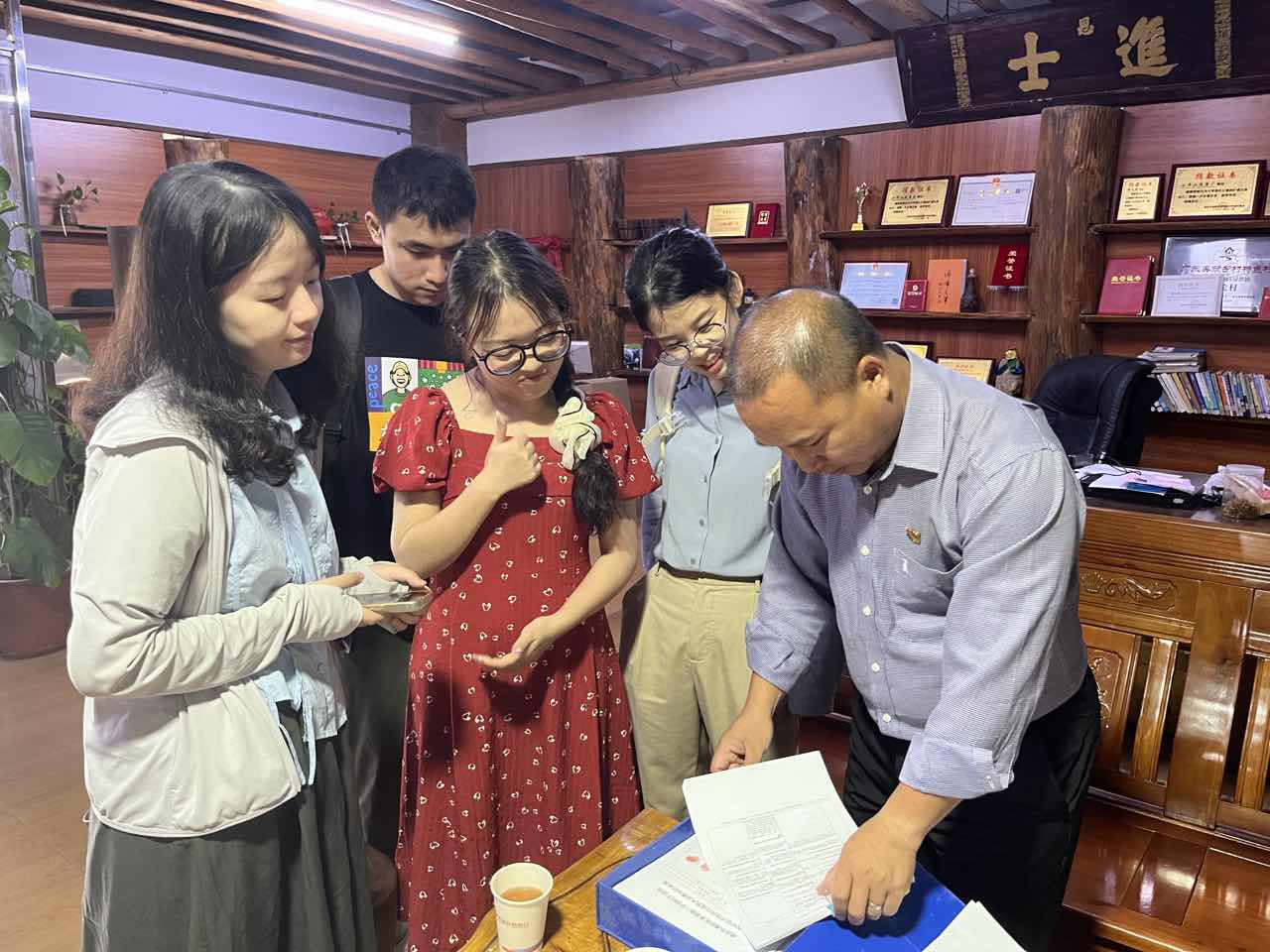 暨南大学蹲点调研，“揭秘”清新浸潭和美风貌.docx_2