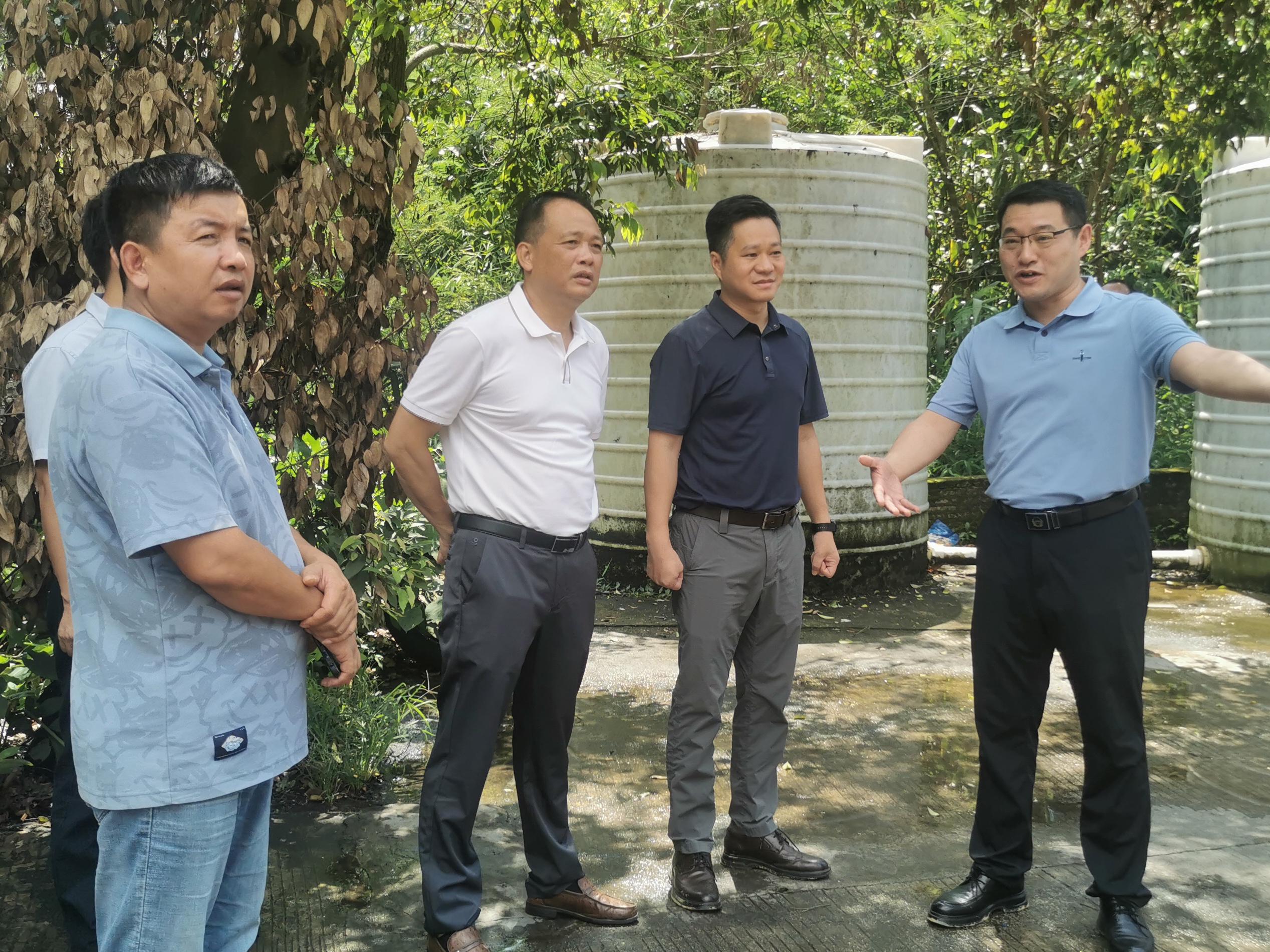 2024年9月10日，徐泽城副区长带队到龙颈镇垃圾中转站现场调研.jpg