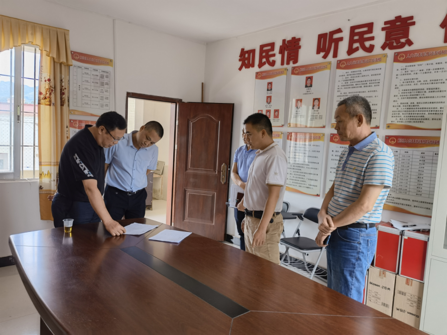 117浸潭镇“调研”：浸潭简讯（117）区人大常委会党组书记、主任林明晓到浸潭镇督查指导区镇两级人大换届选举工作_2
